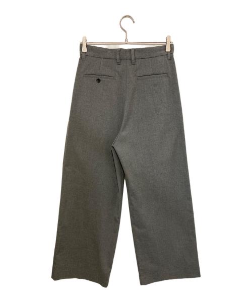 JOURNAL STANDARD relume（ジャーナルスタンダード レリューム）JOURNAL STANDARD relume (ジャーナルスタンダード レリューム) ウールライクワイドトラウザース グレー サイズ:38の古着・服飾アイテム