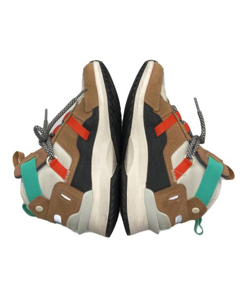 LACOSTE（ラコステ）LACOSTE (ラコステ) ハイカットスニーカー アイボリー×ブラウン サイズ:23cmの古着・服飾アイテム