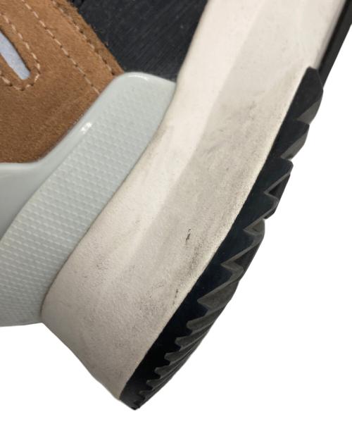 LACOSTE（ラコステ）LACOSTE (ラコステ) ハイカットスニーカー アイボリー×ブラウン サイズ:23cmの古着・服飾アイテム