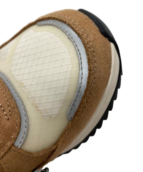 LACOSTE（ラコステ）LACOSTE (ラコステ) ハイカットスニーカー アイボリー×ブラウン サイズ:23cmの古着・服飾アイテム