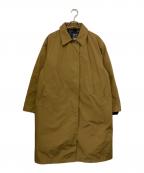 TAIONタイオン）の古着「ダウンライナー付ステンカラーコート」｜カーキ