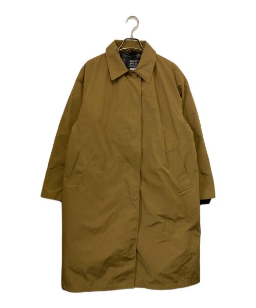 TAION（タイオン）TAION (タイオン) ダウンライナー付ステンカラーコート カーキ サイズ:XLの古着・服飾アイテム