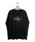 Calvin Klein（カルバンクライン）の古着「ロゴプリントTシャツ」｜ブラック