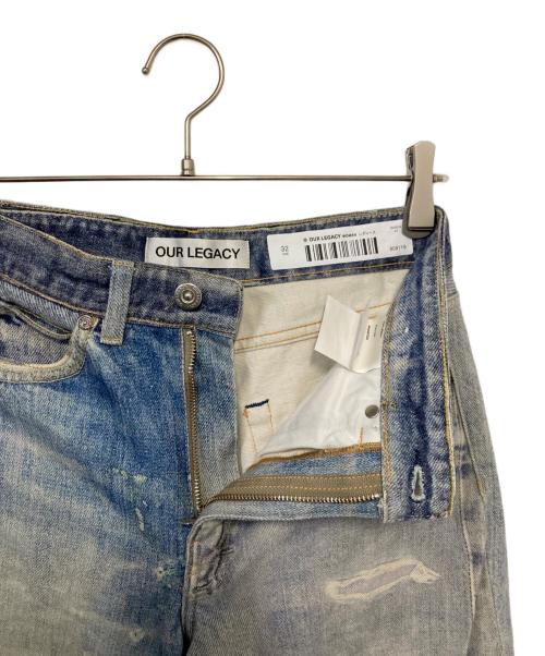 OUR LEGACY（アワーレガシー）OUR LEGACY (アワーレガシー) Full Cut Digital Denim Print / デニムパンツ インディゴ サイズ:32の古着・服飾アイテム