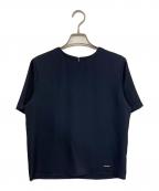 NOLLEY'Sノーリーズ）の古着「オトナサテンTブラウス」｜ネイビー