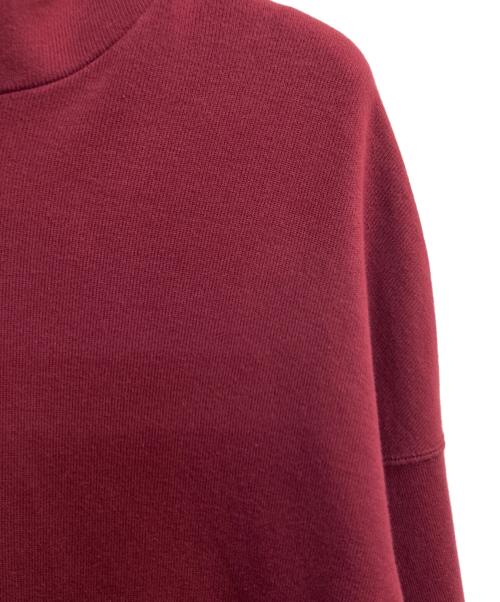 VISVIM（ビズビム）VISVIM (ビズビム) VNTG BASIC STENCIL JUMBO HOODIE P.O. ボルドー サイズ:1の古着・服飾アイテム