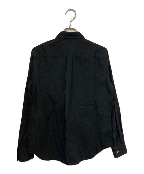 COMME des GARCONS COMME des GARCONS（コムデギャルソン コムデギャルソン）COMME des GARCONS COMME des GARCONS (コムデギャルソン コムデギャルソン) Jupe by Jackie (ジュップバイジャッキー) コラボニットラインシャツ ブラック サイズ:Sの古着・服飾アイテム