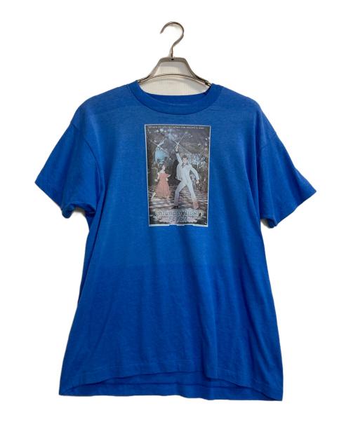 SATURDAYNIGHTFEVER（サタデイナイトフィーバー）SATURDAYNIGHTFEVER (サタデイナイトフィーバー) ムービーTシャツ ブルー サイズ:記載なしの古着・服飾アイテム