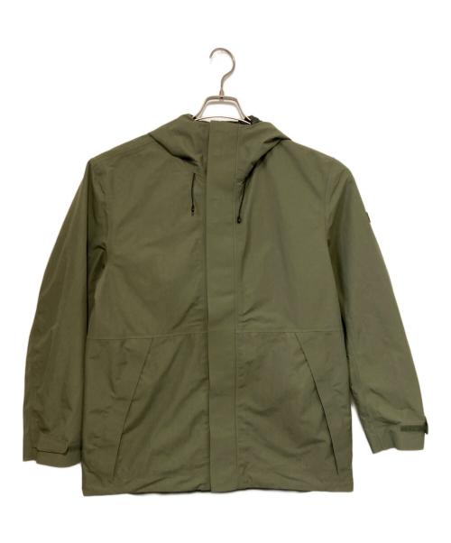 AIGLE（エーグル）AIGLE (エーグル) 透湿防水 シティマウンテン パーカー ジャケット グリーン サイズ:Ｍの古着・服飾アイテム