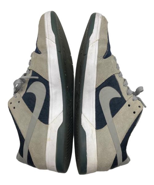 NIKE（ナイキ）NIKE (ナイキ) SB DUNK LOW ELITE グレー×ネイビー サイズ:27.5cmの古着・服飾アイテム