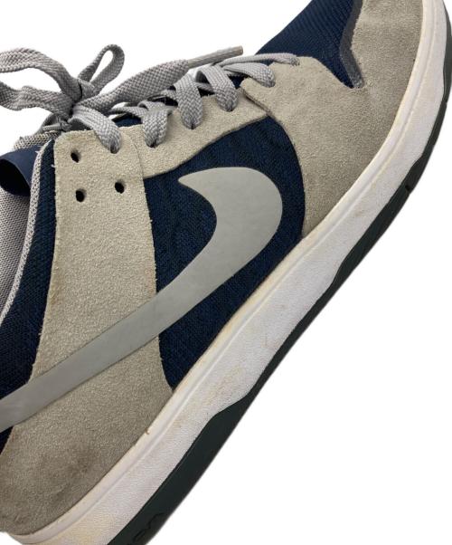 NIKE（ナイキ）NIKE (ナイキ) SB DUNK LOW ELITE グレー×ネイビー サイズ:27.5cmの古着・服飾アイテム