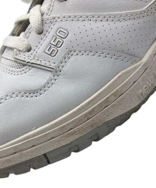 NEW BALANCE（ニューバランス）NEW BALANCE (ニューバランス) BB550PB1 ホワイト サイズ:27㎝の古着・服飾アイテム