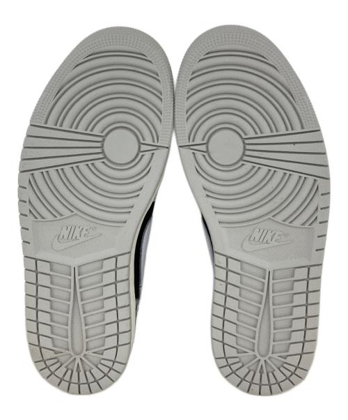 NIKE（ナイキ）NIKE (ナイキ) AIR JORDAN1 RETRO LOW グレー×ブラック サイズ:27の古着・服飾アイテム
