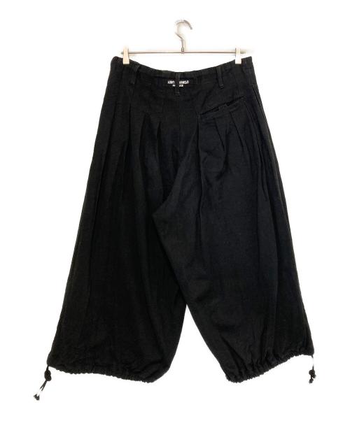 Yohji Yamamoto pour homme（ヨウジヤマモト プールオム）Yohji Yamamoto pour homme (ヨウジヤマモト プールオム) E Balloon Pant / タックバルーンパンツ ブラック サイズ:2の古着・服飾アイテム