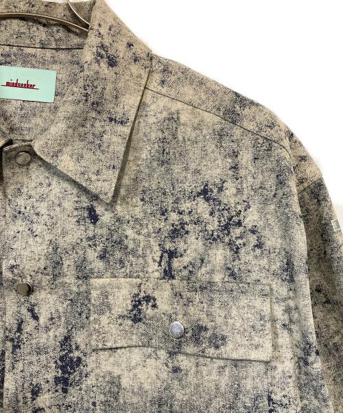 MINDSEEKER（マインドシーカー）MINDSEEKER (マインドシーカー) スナップボタンシャツジャケット グレー サイズ:Ｍの古着・服飾アイテム