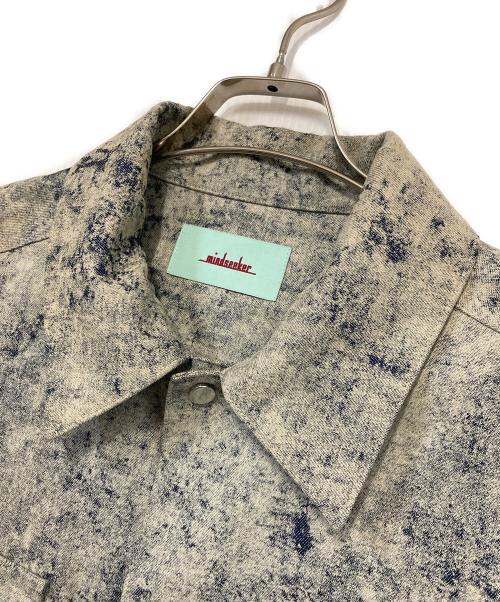MINDSEEKER（マインドシーカー）MINDSEEKER (マインドシーカー) スナップボタンシャツジャケット グレー サイズ:Ｍの古着・服飾アイテム