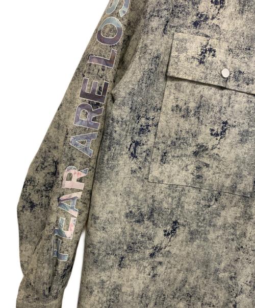 MINDSEEKER（マインドシーカー）MINDSEEKER (マインドシーカー) スナップボタンシャツジャケット グレー サイズ:Ｍの古着・服飾アイテム