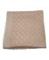 LOUIS VUITTON (ルイ ヴィトン) ウールシルクモノグラム大判ショール / ストール ピンク：30000円