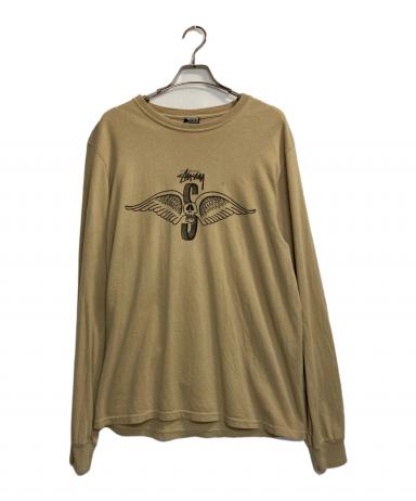 古着 STUSSY ステューシー 長袖 スカル SSリンク T 00年代 L 中古・古着通販】stussy (ステューシー) スカルウィングSロゴロング