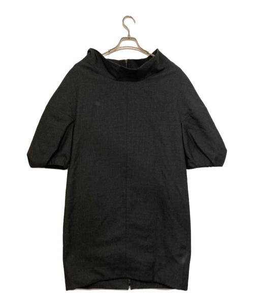 MARNI（マルニ）MARNI (マルニ) ショートパフスリーブジップコート グレー サイズ:40の古着・服飾アイテム