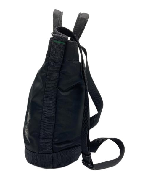 PORTER（ポーター）PORTER (ポーター) STARBUCKS COFFEE (スターバックスコーヒー) COFFEE BEAN SHAPE DRUM BAG(S) ブラックの古着・服飾アイテム