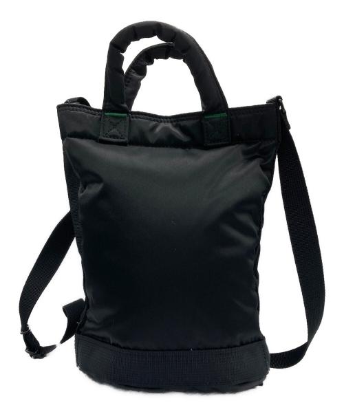 PORTER（ポーター）PORTER (ポーター) STARBUCKS COFFEE (スターバックスコーヒー) COFFEE BEAN SHAPE DRUM BAG(S) ブラックの古着・服飾アイテム