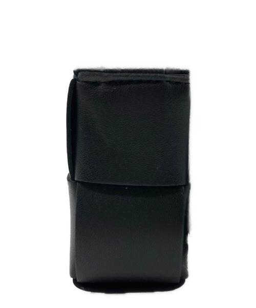 BOTTEGA VENETA（ボッテガベネタ）BOTTEGA VENETA (ボッテガベネタ) カセットCANDY イントレチャート ショルダーバッグ ブラックの古着・服飾アイテム