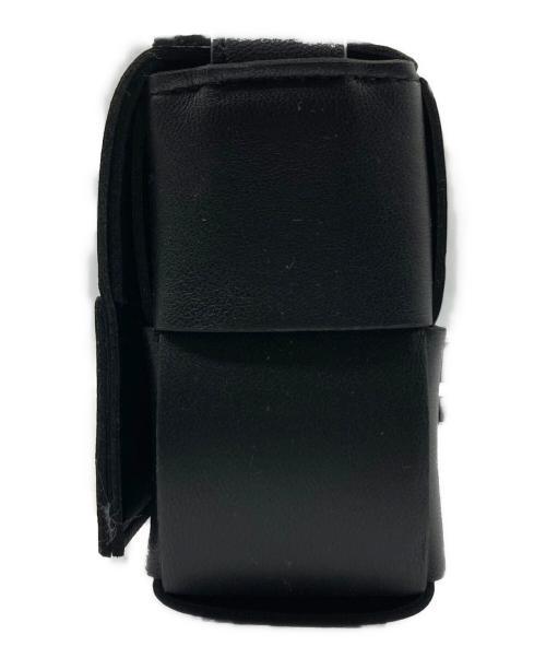 BOTTEGA VENETA（ボッテガベネタ）BOTTEGA VENETA (ボッテガベネタ) カセットCANDY イントレチャート ショルダーバッグ ブラックの古着・服飾アイテム