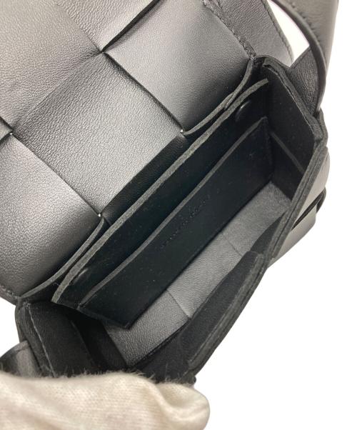 BOTTEGA VENETA（ボッテガベネタ）BOTTEGA VENETA (ボッテガベネタ) カセットCANDY イントレチャート ショルダーバッグ ブラックの古着・服飾アイテム