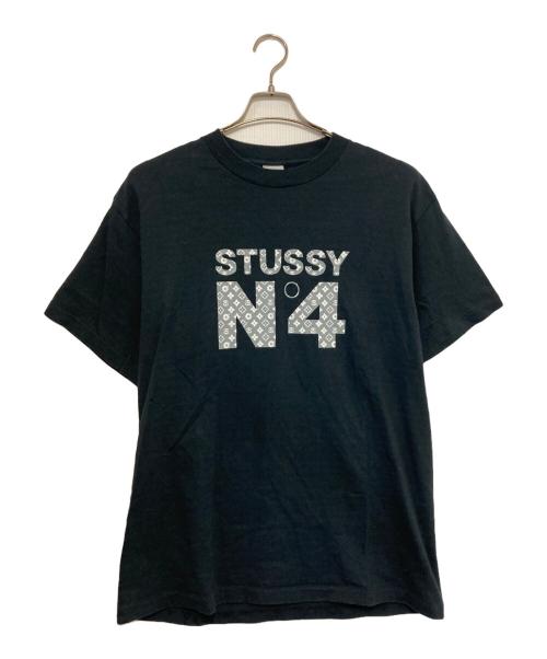 stussy（ステューシー）stussy (ステューシー) OLDモノグラムロゴTシャツ ネイビー サイズ:Ⅼの古着・服飾アイテム
