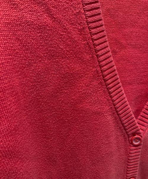 Christian Dior Sports（クリスチャン ディオールスポーツ）Christian Dior Sports (クリスチャン ディオールスポーツ) ニットカーディガン レッド サイズ:Mの古着・服飾アイテム