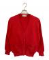 Christian Dior Sports（クリスチャン ディオールスポーツ）の古着「ニットカーディガン」｜レッド