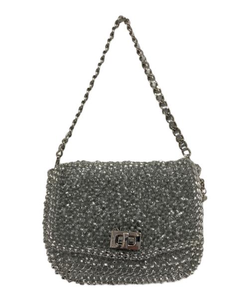 ANTEPRIMA（アンテプリマ）ANTEPRIMA (アンテプリマ) マイクロ2wayバッグ シルバーの古着・服飾アイテム