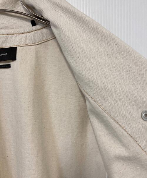 ISABEL MARANT（イザベルマラン）ISABEL MARANT (イザベルマラン) PAULINE JACKET/カーブステッチバルーンジャケット アイボリー サイズ:36の古着・服飾アイテム
