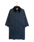Barbour×JOURNAL STANDARDバブアー×ジャーナルスタンダード）の古着「別注OS BURGHLEY」｜ネイビー