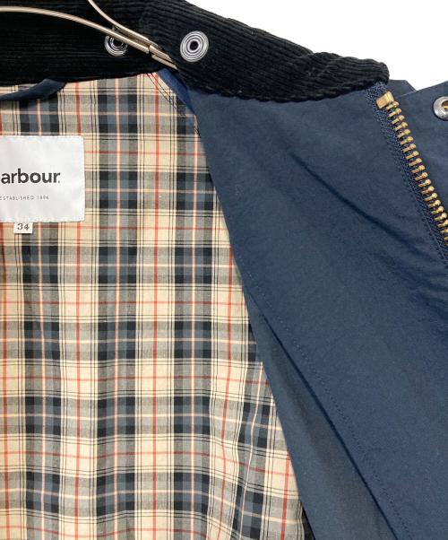 Barbour（バブアー）Barbour (バブアー) JOURNAL STANDARD (ジャーナルスタンダード) 別注OS BURGHLEY ネイビー サイズ:34の古着・服飾アイテム