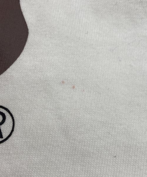 A BATHING APE（ア ベイシング エイプ）A BATHING APE (ア ベイシング エイプ) COLLAGE TEE/ロゴプリントカレッジTシャツ ホワイト サイズ:XLの古着・服飾アイテム