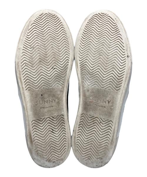 PELLICO SUNNY（ペリーコサニー）PELLICO SUNNY (ペリーコサニー) スウェードスリッポン ブラック サイズ:39の古着・服飾アイテム