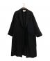 FRAMeWORK（フレームワーク）の古着「綿麻プレーンコート」｜ブラック