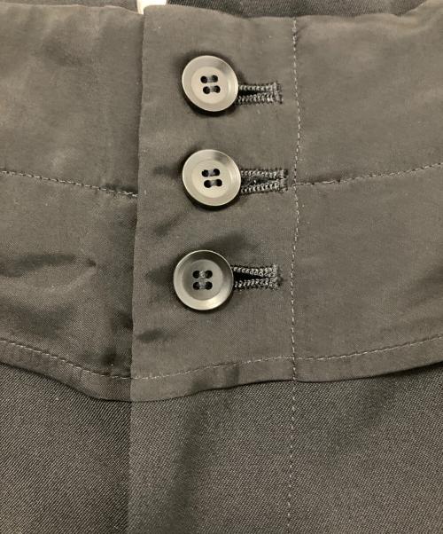 Y's（ワイズ）Y's (ワイズ) ウールウェストポイントパンツ ブラック サイズ:2の古着・服飾アイテム