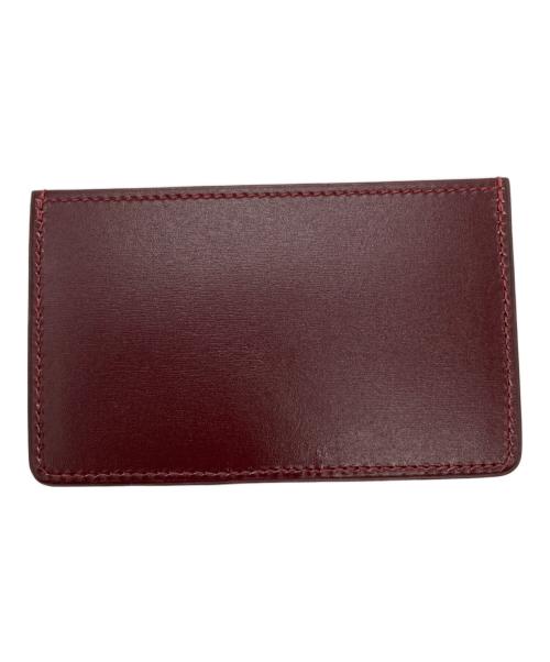 HERMES（エルメス）HERMES (エルメス) カードケース ボルドーの古着・服飾アイテム
