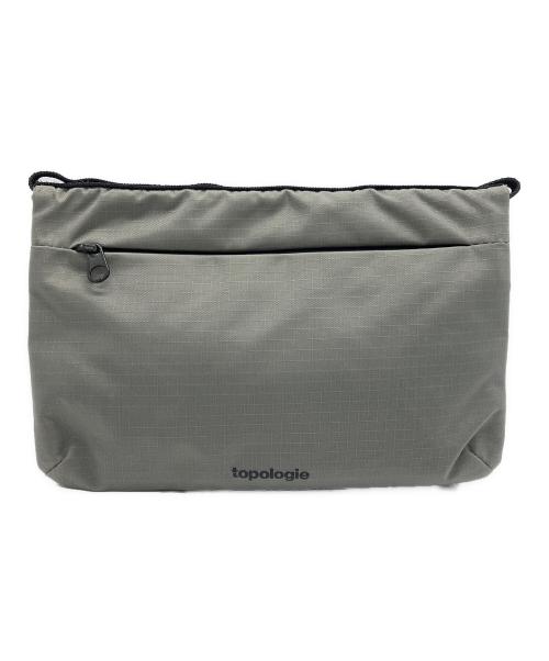 TOPOLOGIE（トポロジー）Topologie (トポロジー) Flat Sacoche Moss グレーの古着・服飾アイテム
