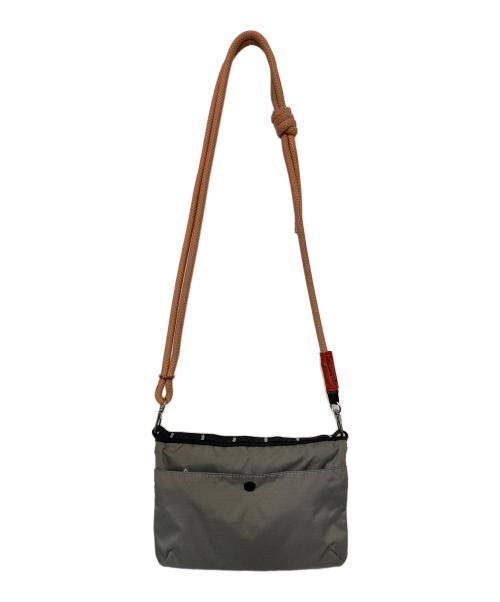 TOPOLOGIE（トポロジー）Topologie (トポロジー) Flat Sacoche Moss グレーの古着・服飾アイテム