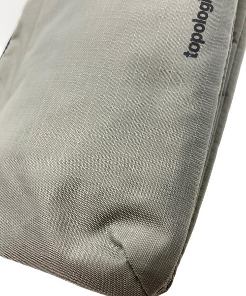 TOPOLOGIE（トポロジー）Topologie (トポロジー) Flat Sacoche Moss グレーの古着・服飾アイテム