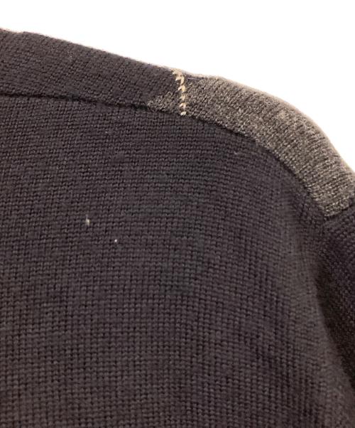 FRED PERRY（フレッドペリー）FRED PERRY (フレッドペリー) アーガイルニット レッド×ネイビー サイズ:Ｍの古着・服飾アイテム