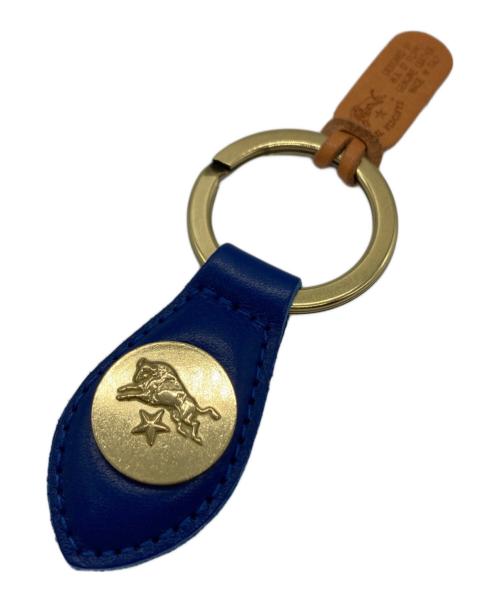 IL BISONTE（イル ビゾンテ）IL BISONTE (イル ビゾンテ) キーリング ブルーの古着・服飾アイテム