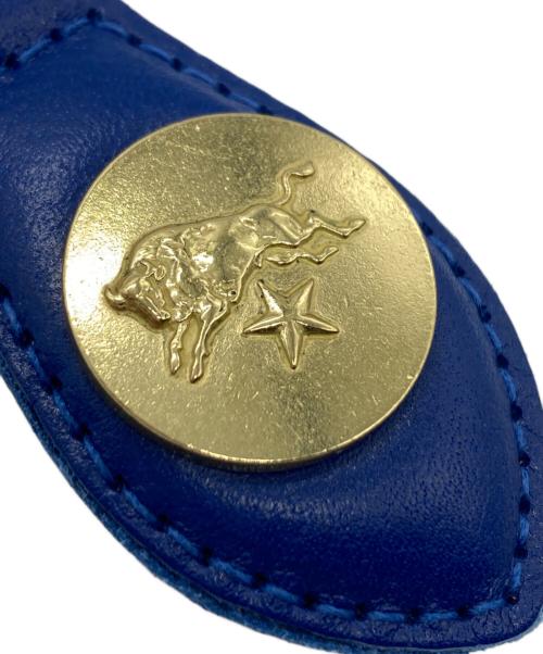 IL BISONTE（イル ビゾンテ）IL BISONTE (イル ビゾンテ) キーリング ブルーの古着・服飾アイテム