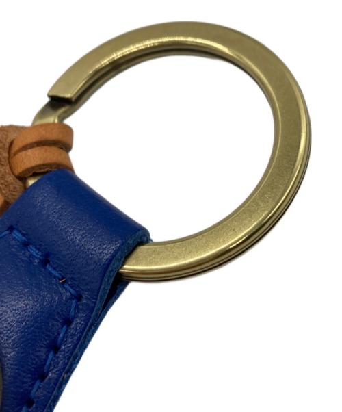 IL BISONTE（イル ビゾンテ）IL BISONTE (イル ビゾンテ) キーリング ブルーの古着・服飾アイテム