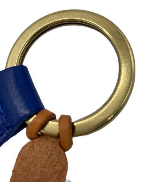 IL BISONTE（イル ビゾンテ）IL BISONTE (イル ビゾンテ) キーリング ブルーの古着・服飾アイテム