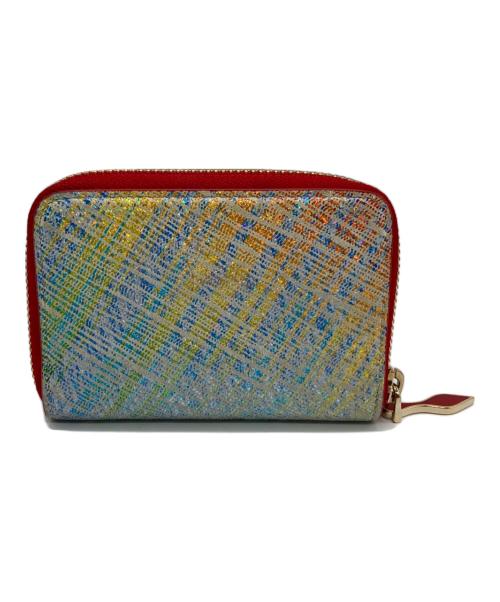 Christian Louboutin（クリスチャン・ルブタン）Christian Louboutin (クリスチャン・ルブタン) パネトーネスパイクスタッズコインケース マルチカラーの古着・服飾アイテム